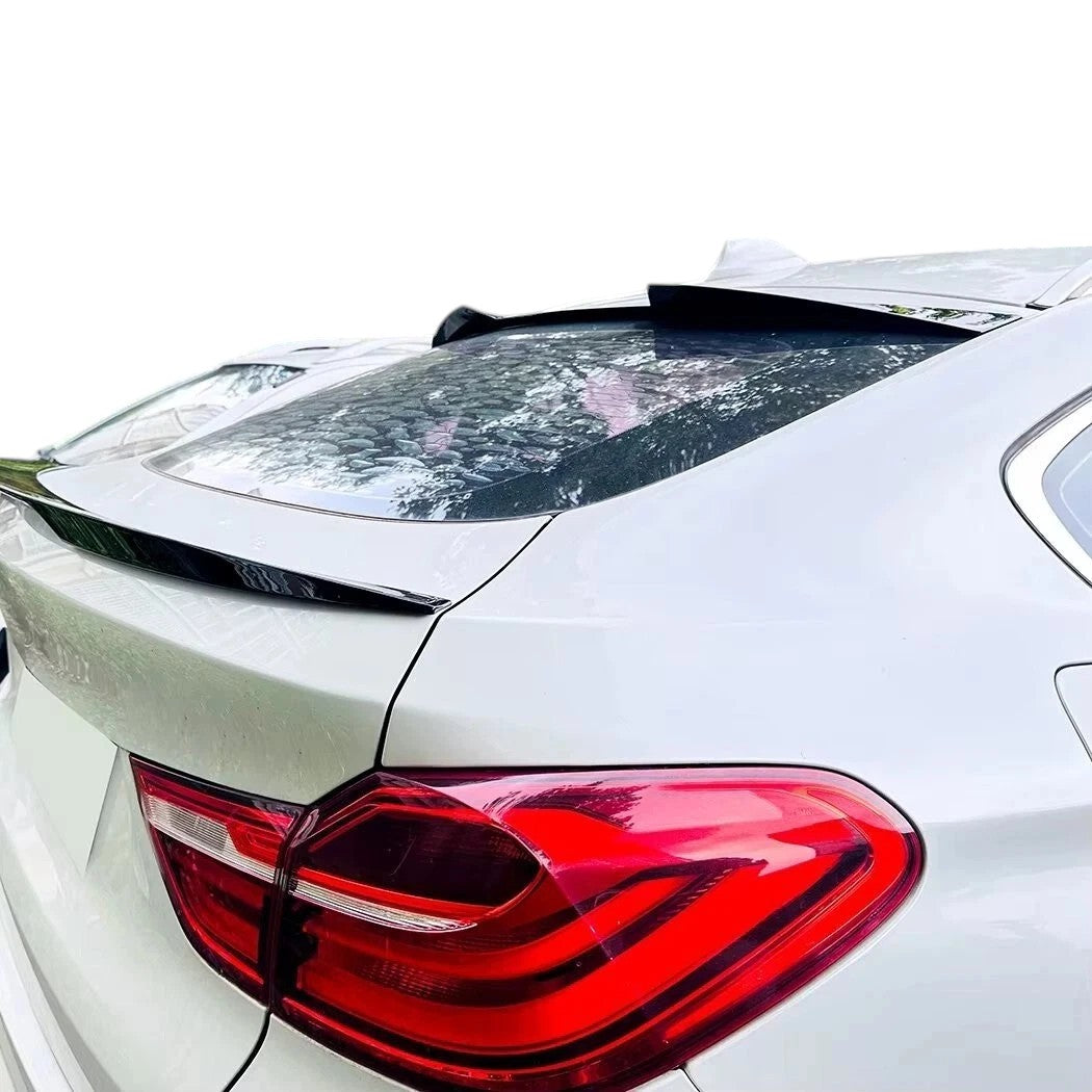 💕 Spoiler Tetto Nero Lucido per BMW X4 F26 M Sport 2014–2018 | Body Kit 💕