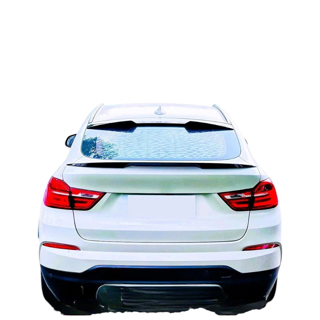 💕 Spoiler Tetto Nero Lucido per BMW X4 F26 M Sport 2014–2018 | Body Kit 💕