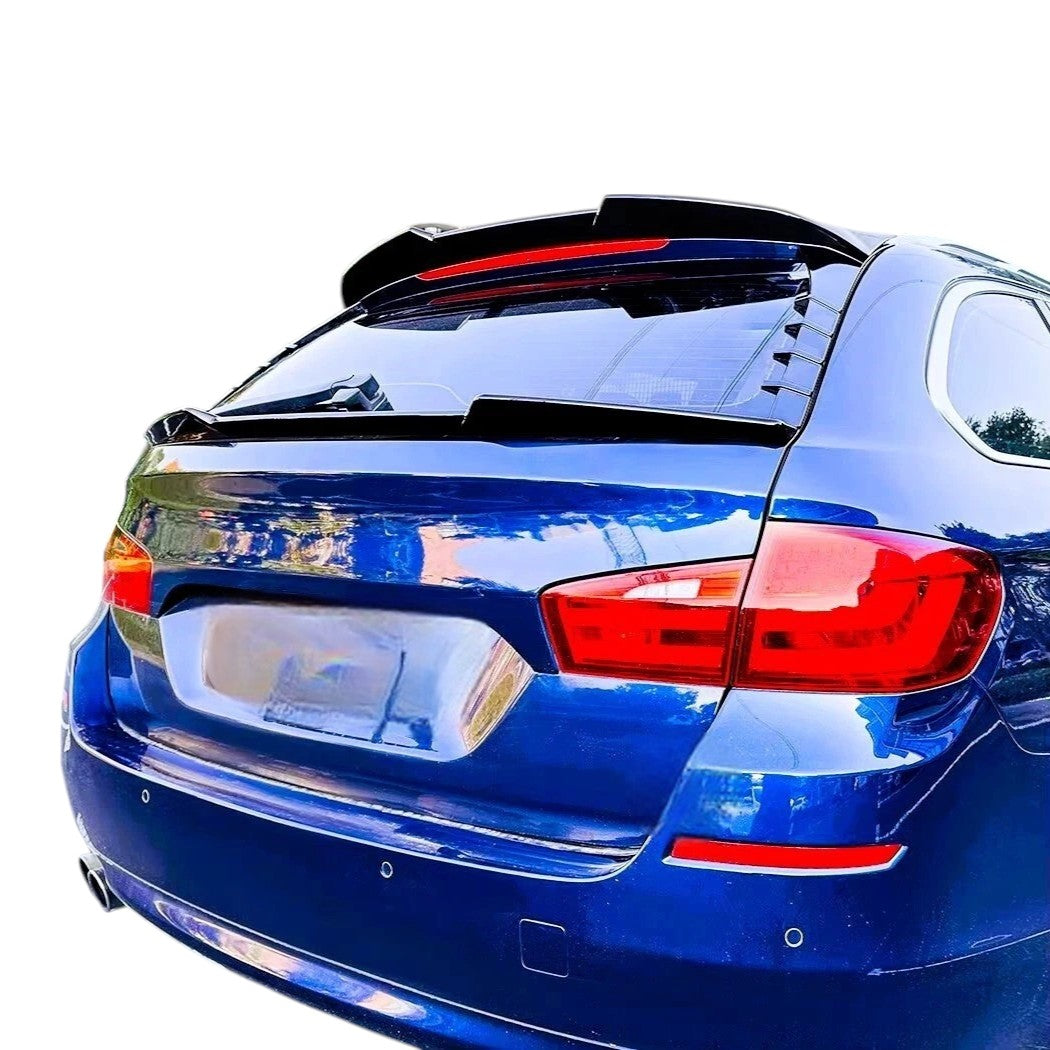 💕 Spoiler Tetto Nero Lucido per BMW Serie 5 F11 Touring 2010–2017 | Body Kit 💕