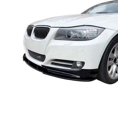 💕 Splitter Anteriore Nero Lucido per BMW Serie 3 E90/E91 LCI NON M Sport 💕