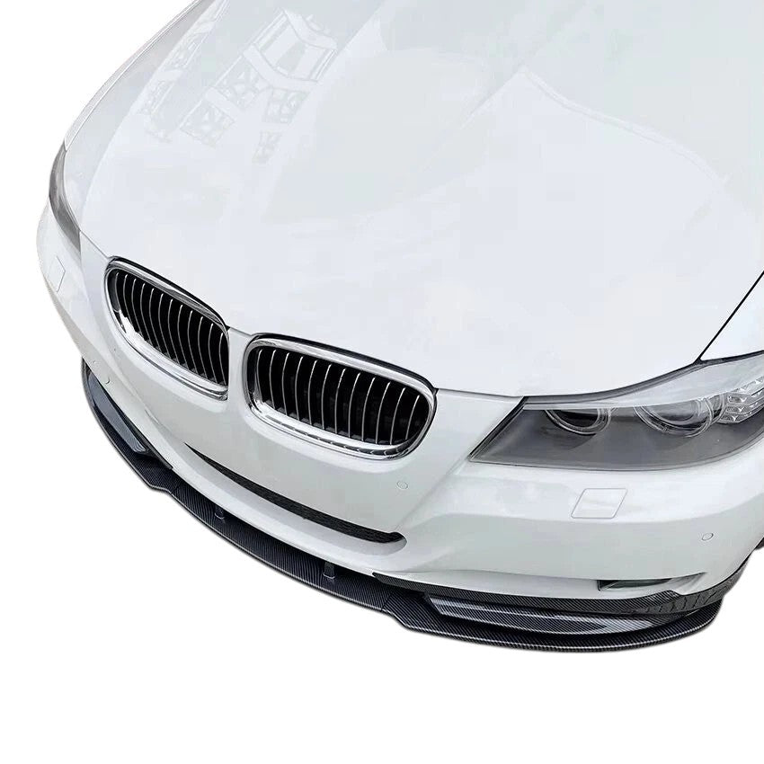 💕 Splitter Anteriore Nero Lucido per BMW Serie 3 E90/E91 LCI NON M Sport 💕