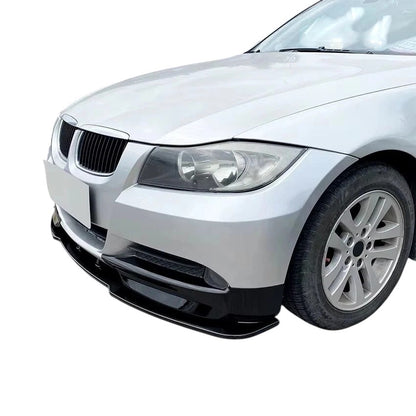 💕 Splitter Anteriore Nero Lucido per BMW Serie 3 E90/E91 PRE-LCI NON M Sport 💕