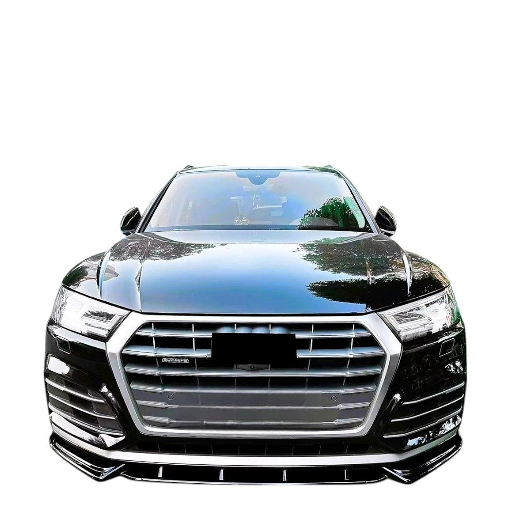 💕 Splitter Anteriore Nero Lucido per Audi Q5 SQ5 FY S Line 2018–2020 💕