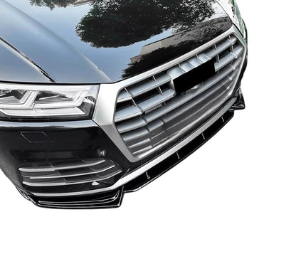 💕 Splitter Anteriore Nero Lucido per Audi Q5 SQ5 FY S Line 2018–2020 💕
