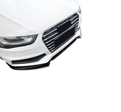 💕 Splitter Anteriore Nero Lucido per Audi A4 S4 B8.5 S Line 2013–2016 💕