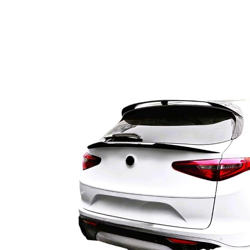 💕 Spoiler Tetto Nero Lucido per Alfa Romeo Stelvio 2017+ | Body Kit 💕