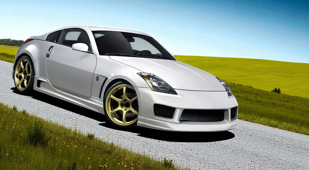 💫 Kit Parafanghi Sinistro + Destro in Vetroresina per Nissan 350Z (2003–2009)💫