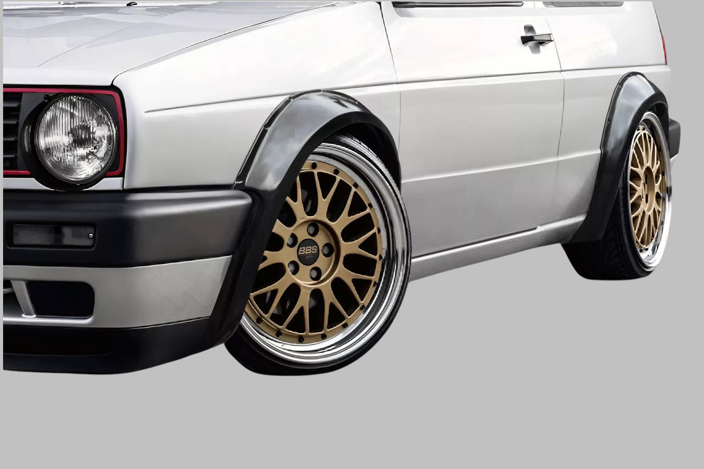 💫 Kit Allargamento Parafanghi in ABS per VW Golf 2 / Jetta 2 (1983–1992)💫