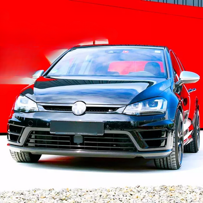 ✨Griglia VW Golf MK7 ABT Style, griglia a nido d'ape nera lucida, 2013-16✨