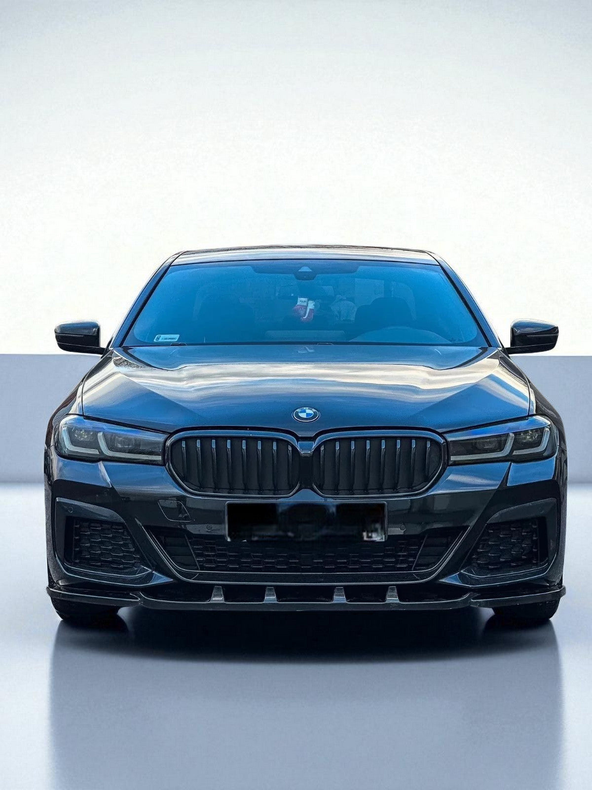 💫 Spoiler / Labbro Anteriore in ABS Nero Lucido per BMW Serie 5 G30 Facelift💫