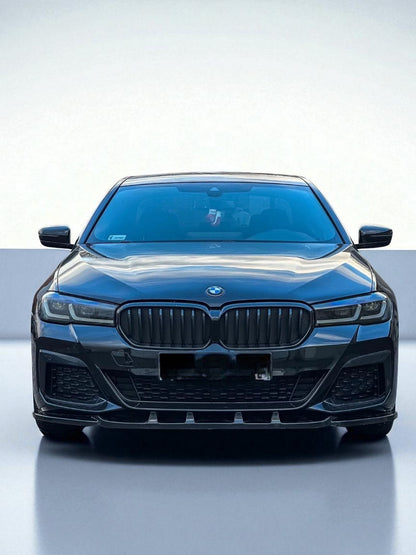 💫 Spoiler / Labbro Anteriore in ABS Nero Lucido per BMW Serie 5 G30 Facelift💫