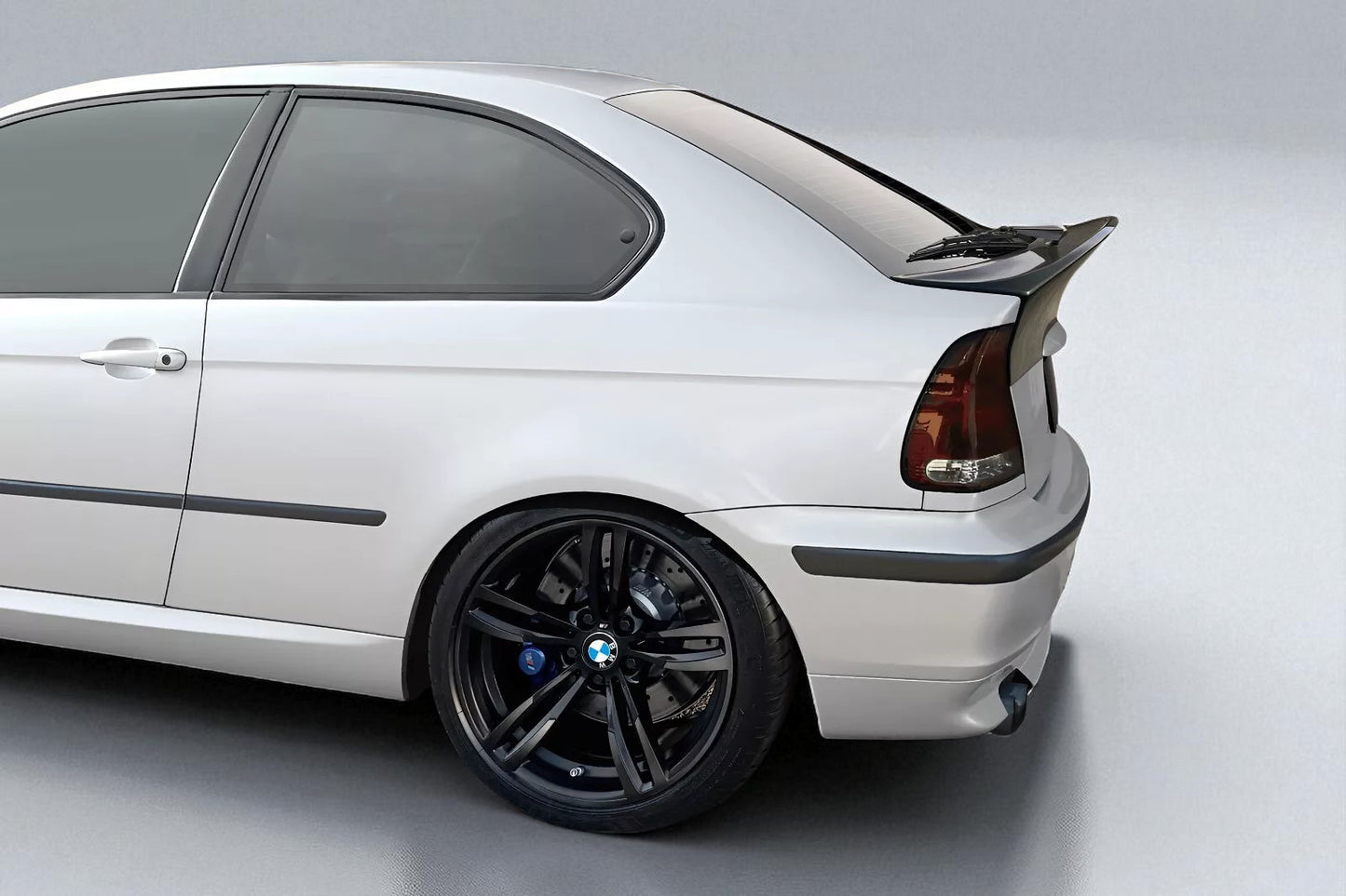 💫Spoiler Posteriore / Alettone in ABS Nero Lucido per BMW Serie 3 E46 Compact💫