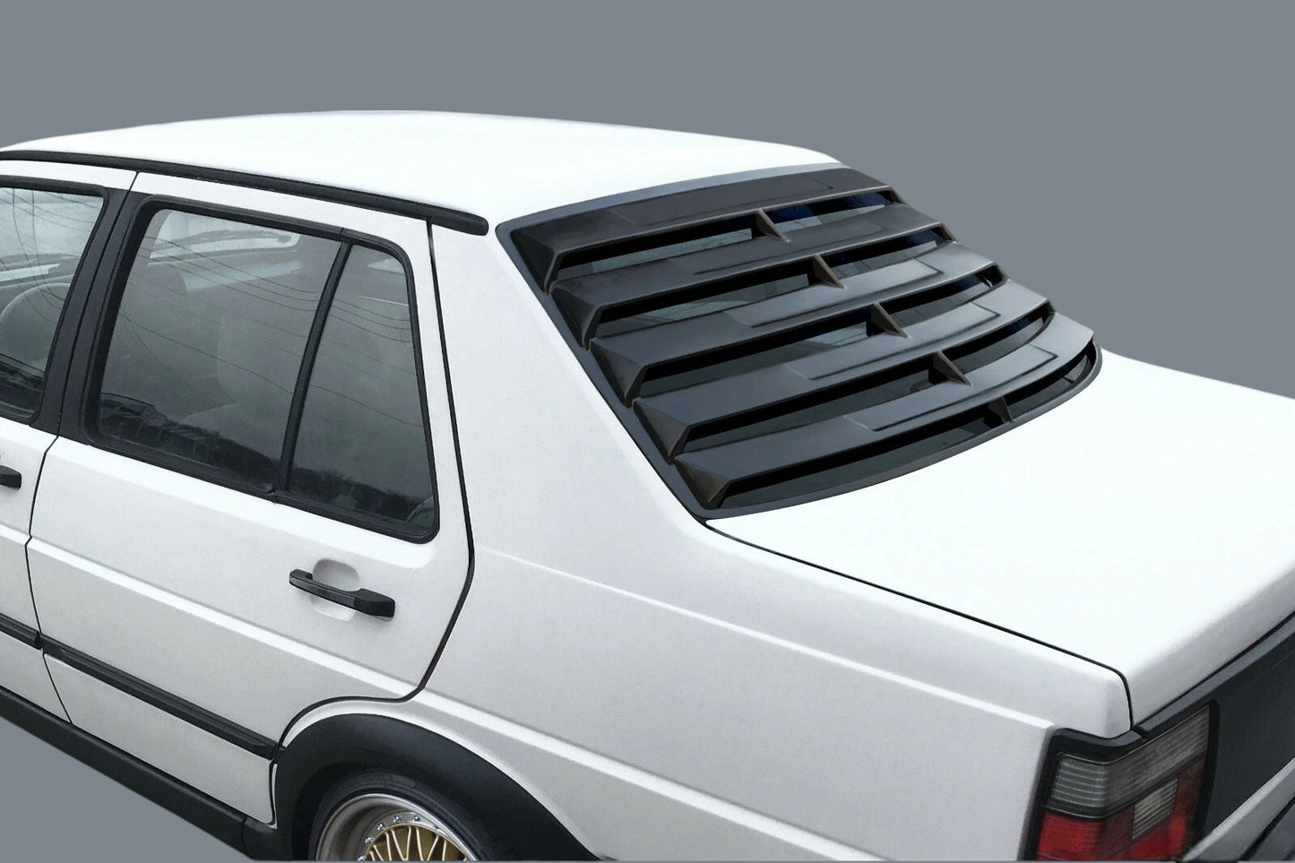 💫 Veneziana / Louver Lunotto Posteriore in ABS per VW Jetta – Look Sportivo💫
