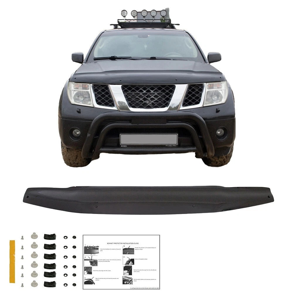 🔥 Protezione cofano adatto per Nissan Navara D40 dal 2005 al 2010 🔥