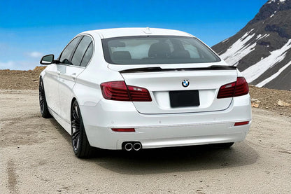 💫 Spoiler Posteriore / Ala Portellone in ABS Nero Lucido per BMW Serie 5 F10💫