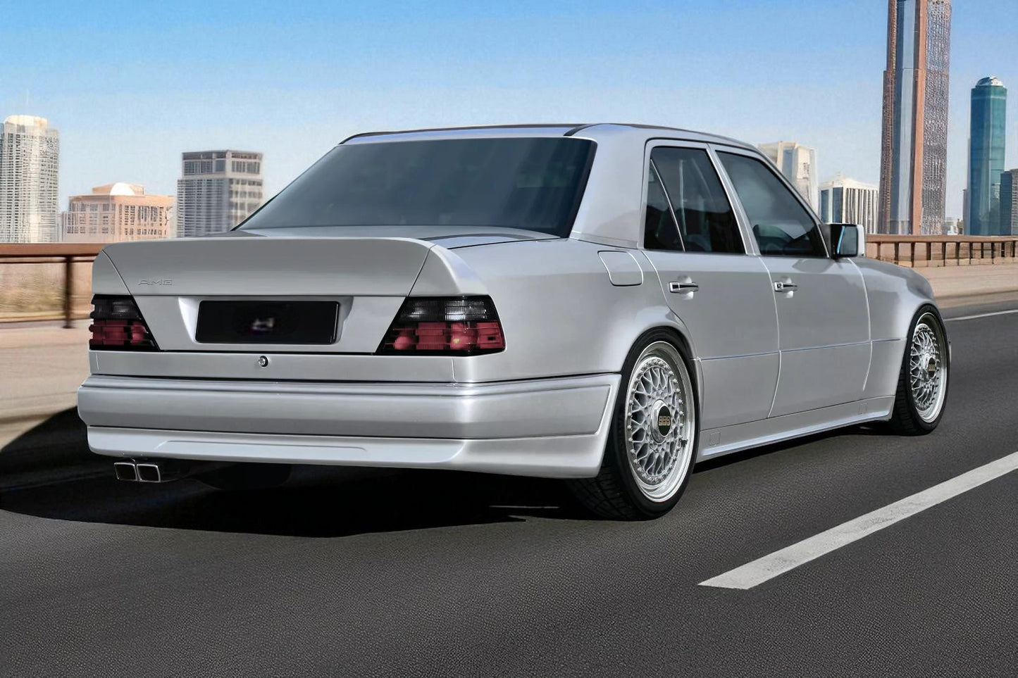 💫 Body Kit Stile AMG per Mercedes W124 (1985–1995) – Paraurti, Minigonne etc💫