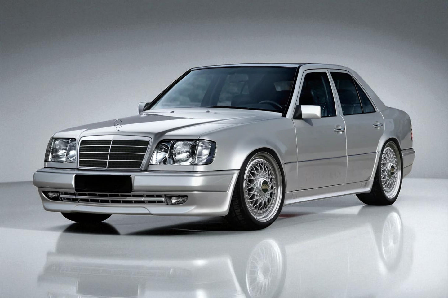 💫 Body Kit Stile AMG per Mercedes W124 (1985–1995) – Paraurti, Minigonne etc💫