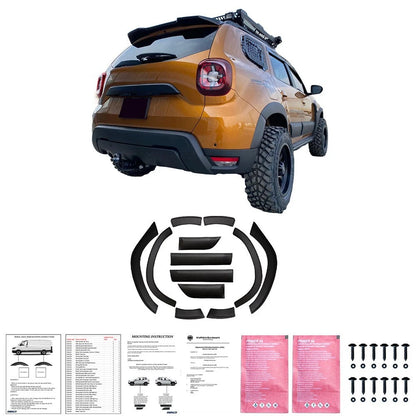🔥 Kit carrozzeria adatto per DACIA Duster dal 2018 al 2024 12 pz 🔥