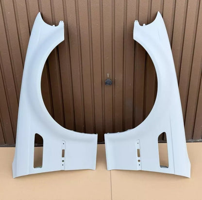 💫 Kit Parafanghi Anteriori Stile M3 per BMW Serie 3 E46 Coupé in Vetroresina💫