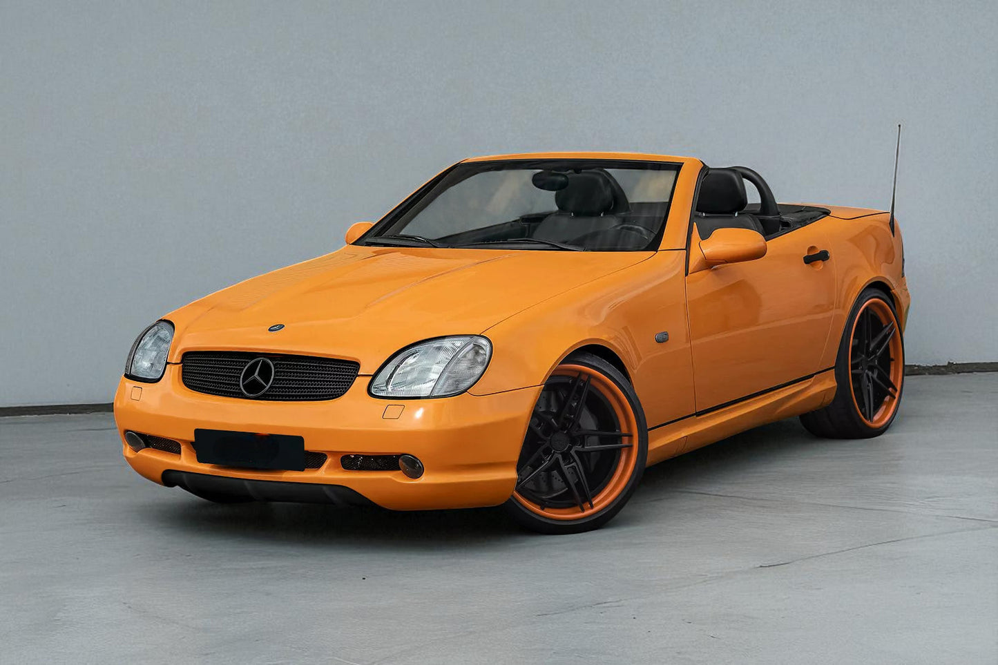 💫Paraurti Anteriore Stile AMG con Luci Diurne DRL per Mercedes SLK R170 💫