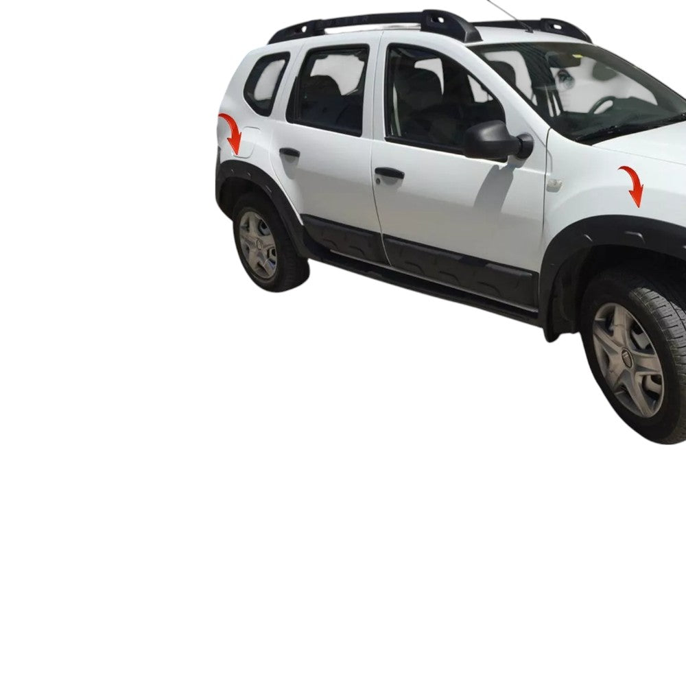 🔥 Strisce di protezione passaruota adatto per DACIA Duster dal 2010 al 2017 🔥
