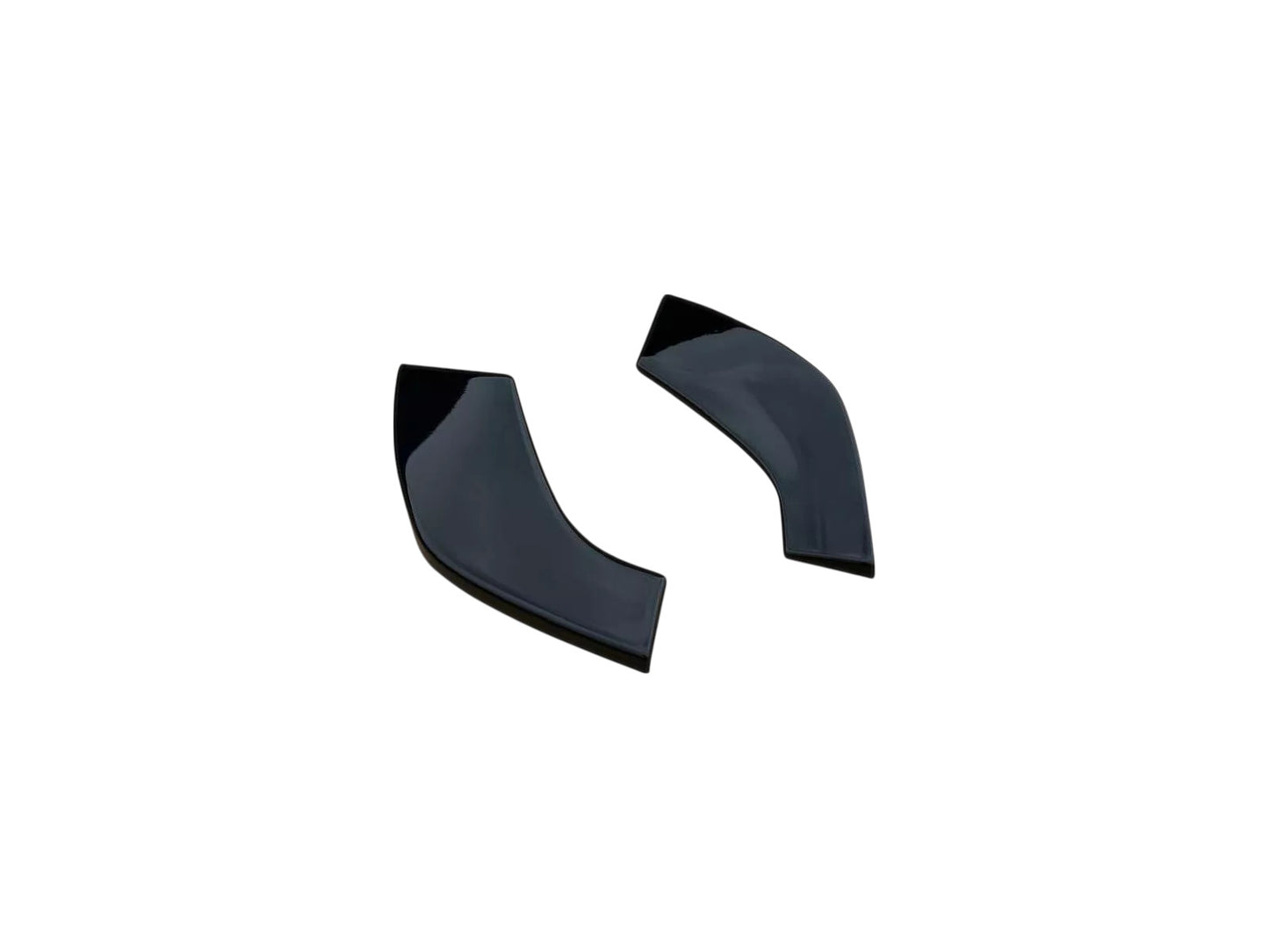 💫Flaps Posteriori in ABS Nero Lucido per Hyundai i30N - Paraurti Posteriore💫