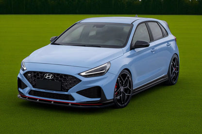💫 Estensioni Minigonne Laterali in ABS Nero Lucido per Hyundai i30N MK3 💫