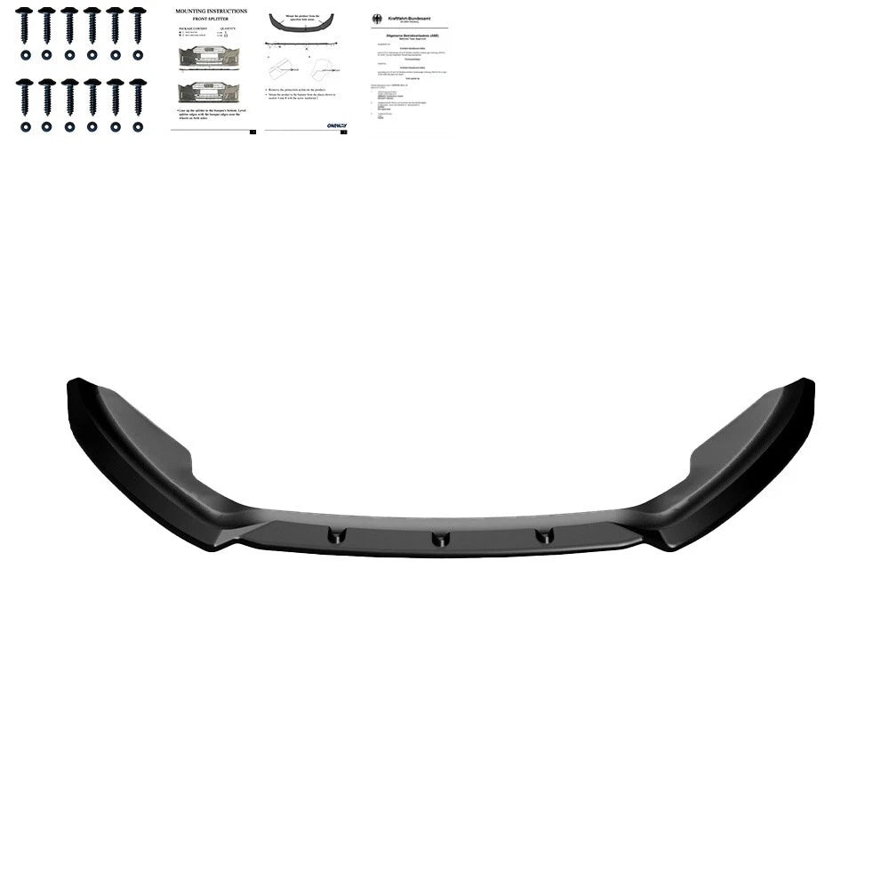 🔥 Spoiler Anteriore adatto per FORD Fiesta MK7 Facelift dal 2012 al 2017 🔥