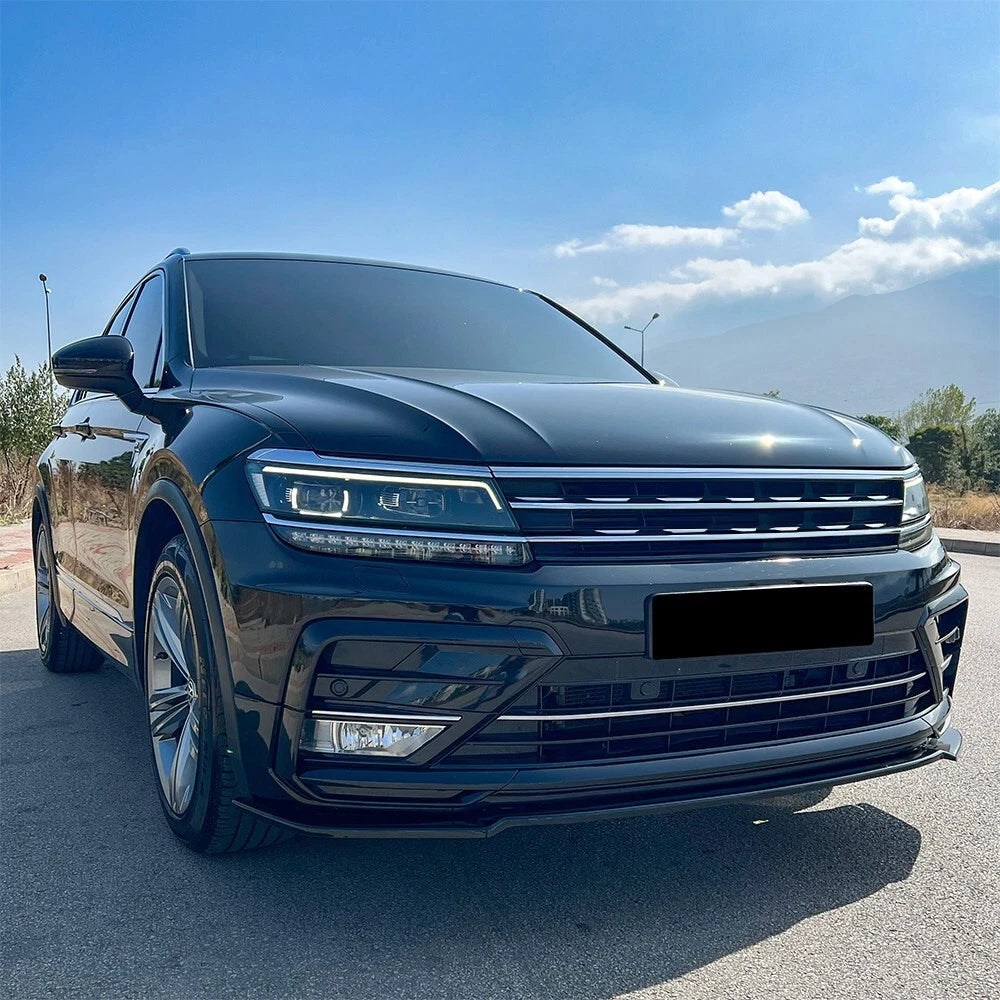 🔥 Spoiler Anteriore adatto per VW Tiguan MK2 RLine dal 2015 al 2020 🔥