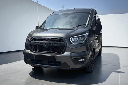 💫 Spoiler Anteriore / Labbro V2 in ABS Nero per Ford Transit MK8 (2014–2019) 💫