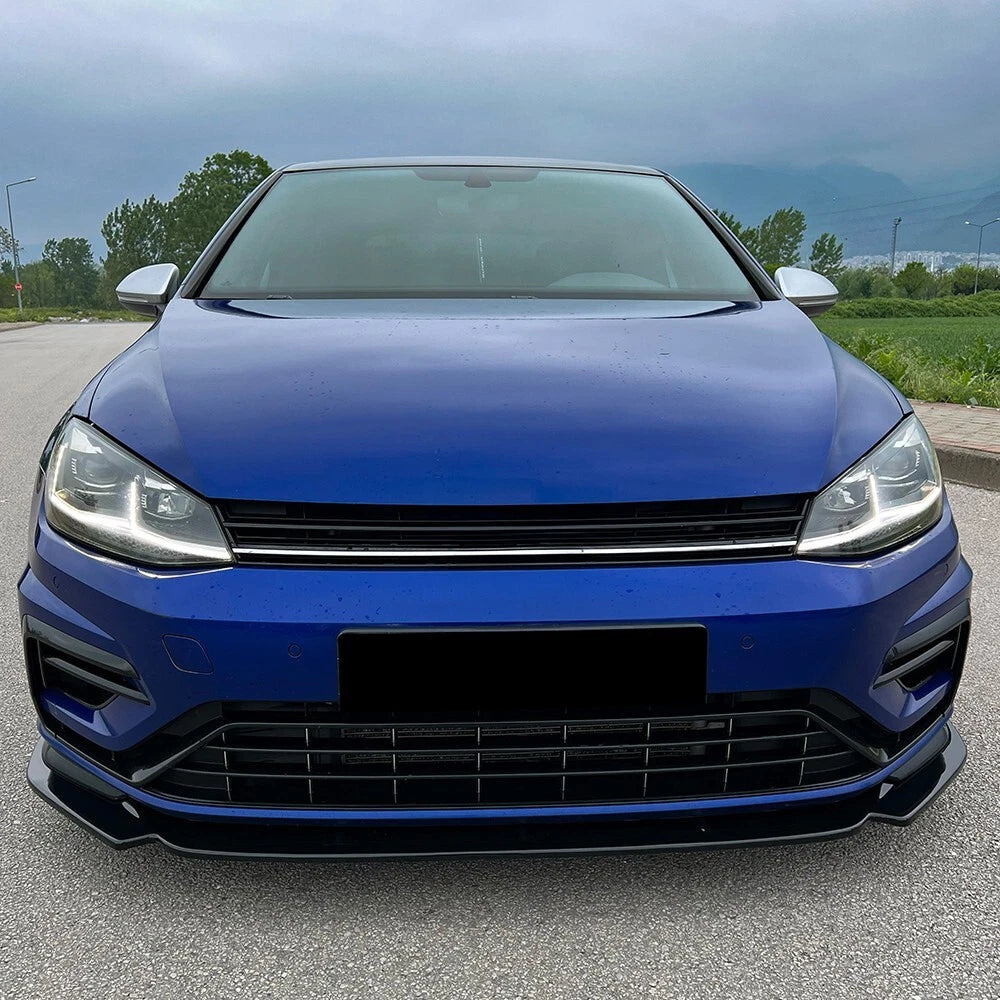🔥 Spoiler Anteriore adatto per VW Golf MK 7 5 R dal 2017 al 2020 🔥