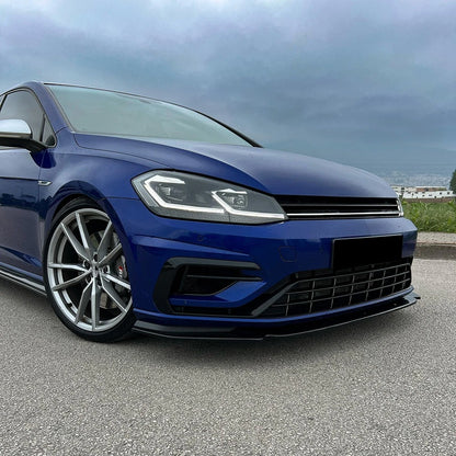🔥 Spoiler Anteriore adatto per VW Golf MK 7 5 R dal 2017 al 2020 🔥