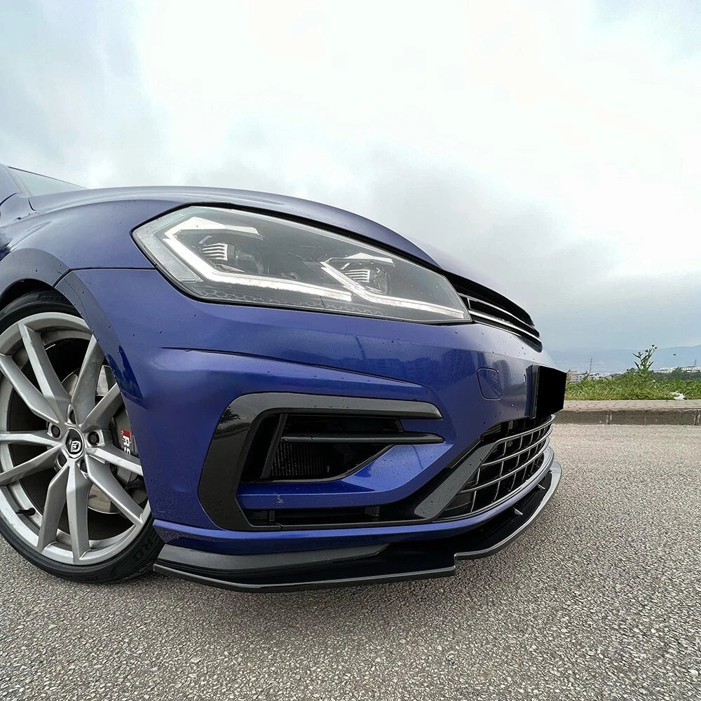 🔥 Spoiler Anteriore adatto per VW Golf MK 7 5 R dal 2017 al 2020 🔥