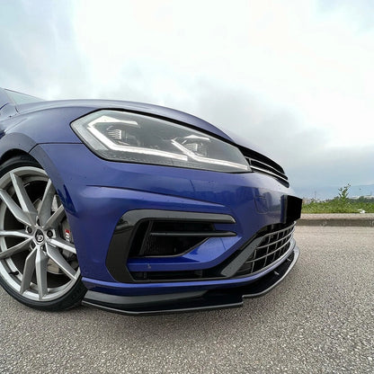 🔥 Spoiler Anteriore adatto per VW Golf MK 7 5 R dal 2017 al 2020 🔥