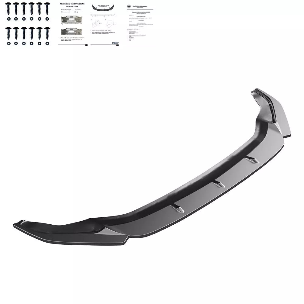 🔥 Spoiler Anteriore adatto per VW Golf MK 7 5 R dal 2017 al 2020 🔥