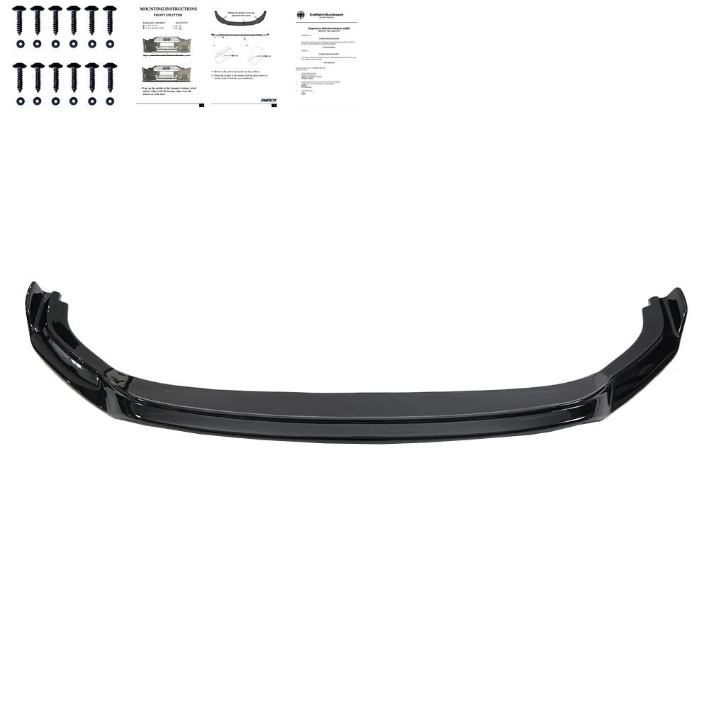 🔥 Spoiler Anteriore adatto per VW Transporter T6 1 dal 2019 al 2024 🔥