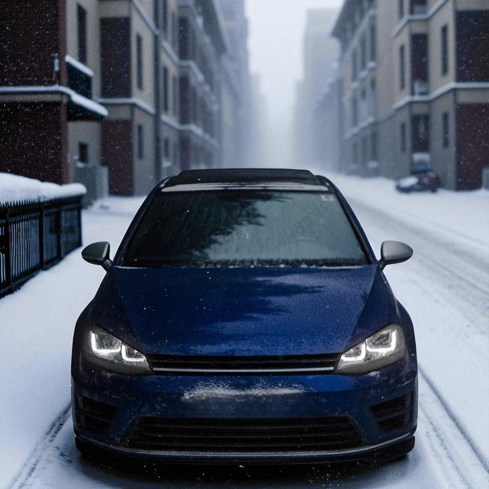 🔥 Spoiler Anteriore adatto per VW Golf MK 7 R R Line dal 2013 al 2016 🔥