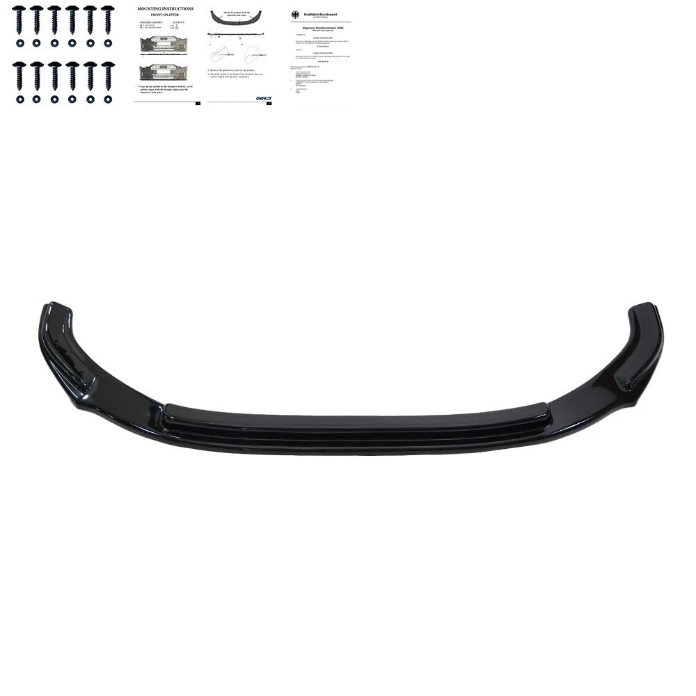 🔥 Spoiler Anteriore adatto per VW Transporter T6 dal 2015 al 2019 🔥