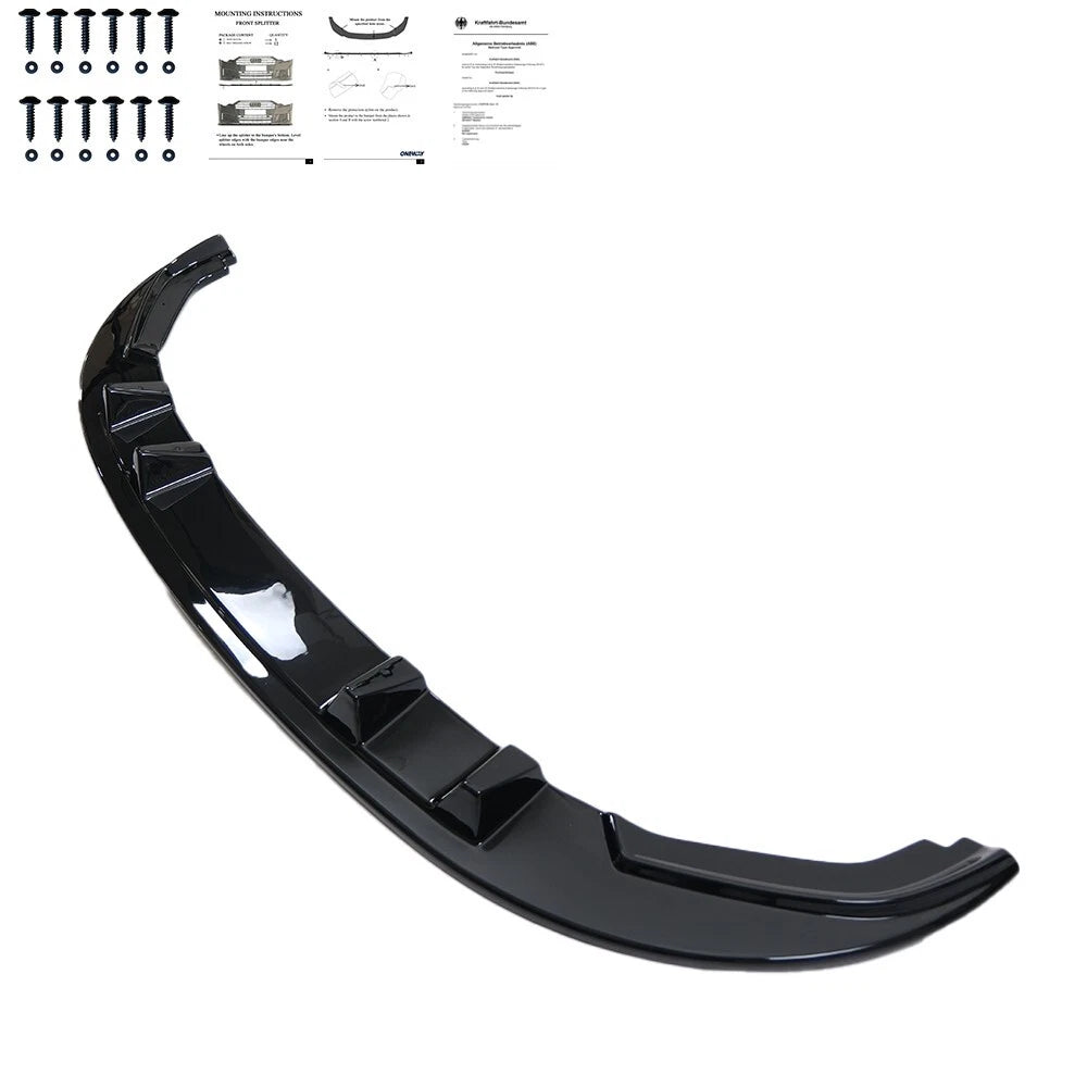 🔥 Spoiler Anteriore adatto per VW Transporter T6 1 dal 2019 al 2024 🔥