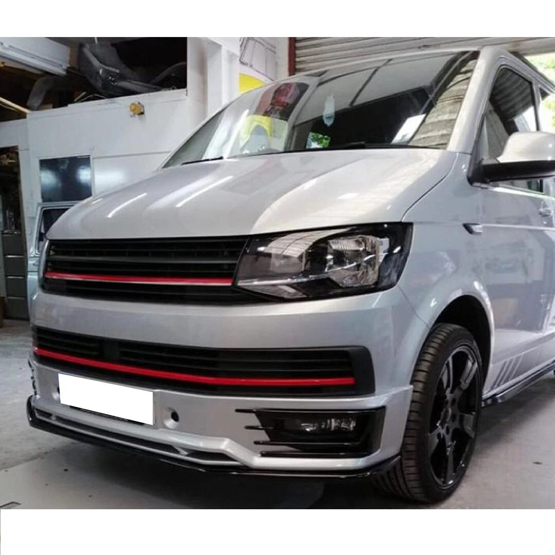 🔥 Spoiler Anteriore adatto per VW Transporter T6 Sportline dal 2015 al 2019 🔥