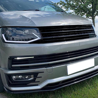 🔥 Spoiler Anteriore adatto per VW Transporter T6 Sportline dal 2015 al 2019 🔥