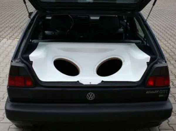💫 Audio Box / Soundbox per VW Golf 2 (II) – Alloggio Subwoofer / Smontaggio💫