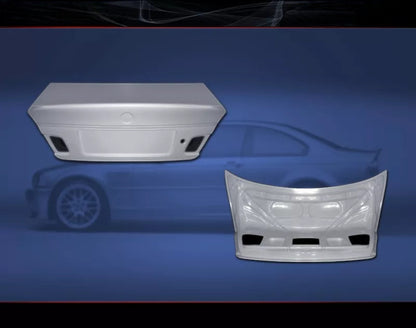 💫Cofano Bagagliaio CSL Style per BMW Serie 3 E46 Coupé –Portellone Posteriore💫