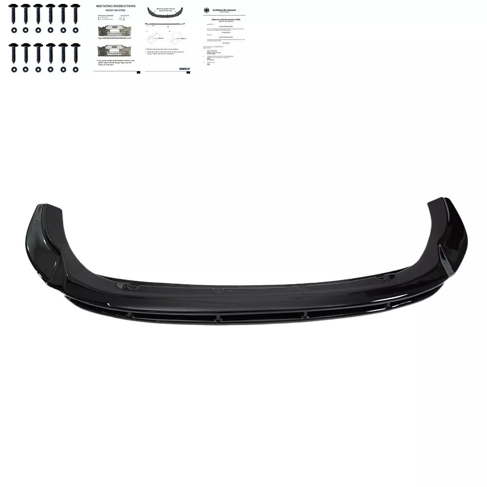 🔥 Spoiler Anteriore adatto per FORD Transit Custom MK1 Facelift dal 2018 🔥