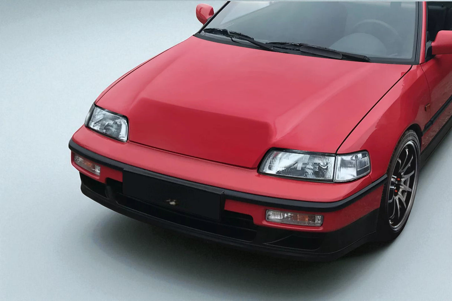 💫 Cofano Motore DRAG LOOK per Honda CRX ED9 – Stile Racing in Vetroresina 💫