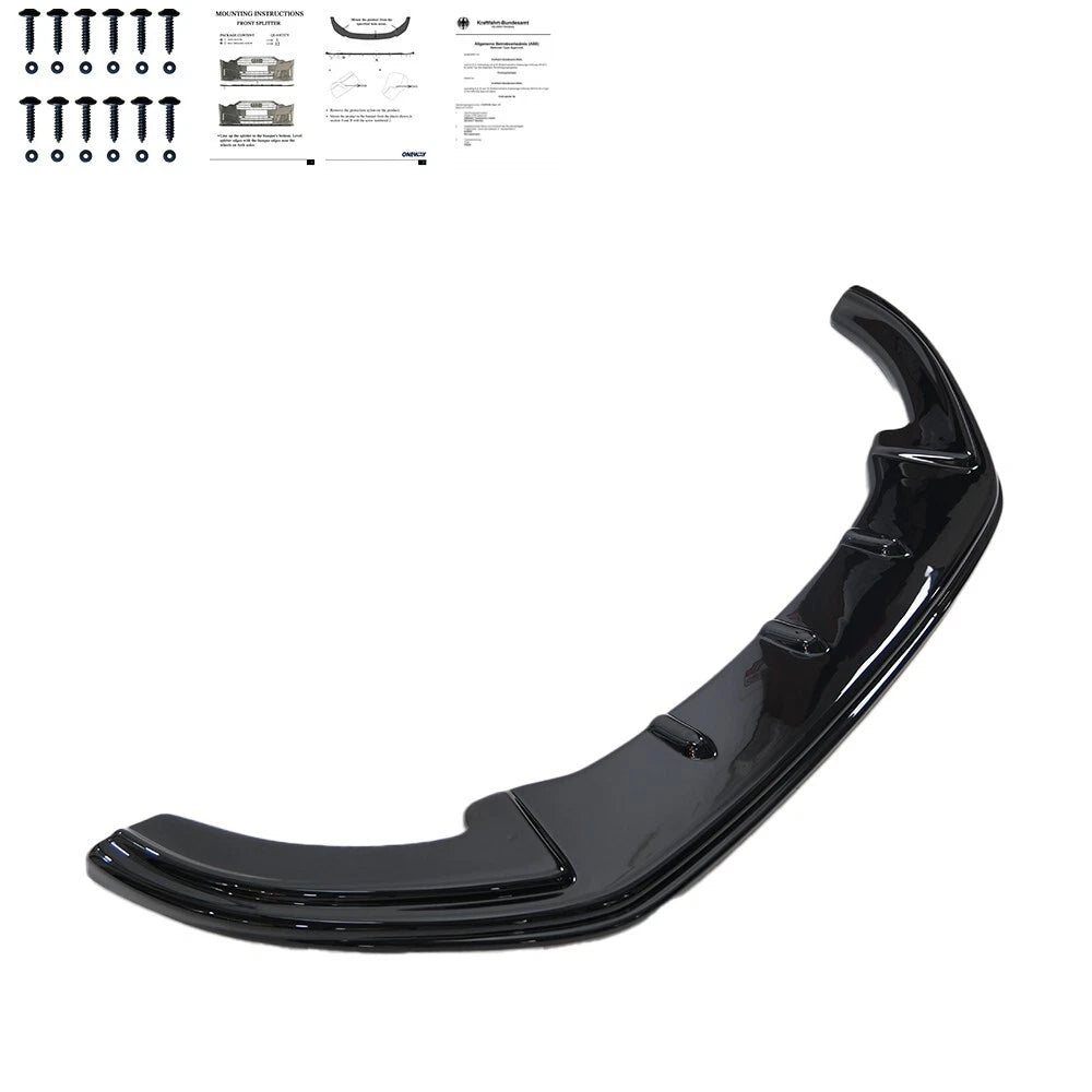 🔥 Spoiler Anteriore adatto per VW Caddy MK3 Facelift dal 2010 al 2015 🔥