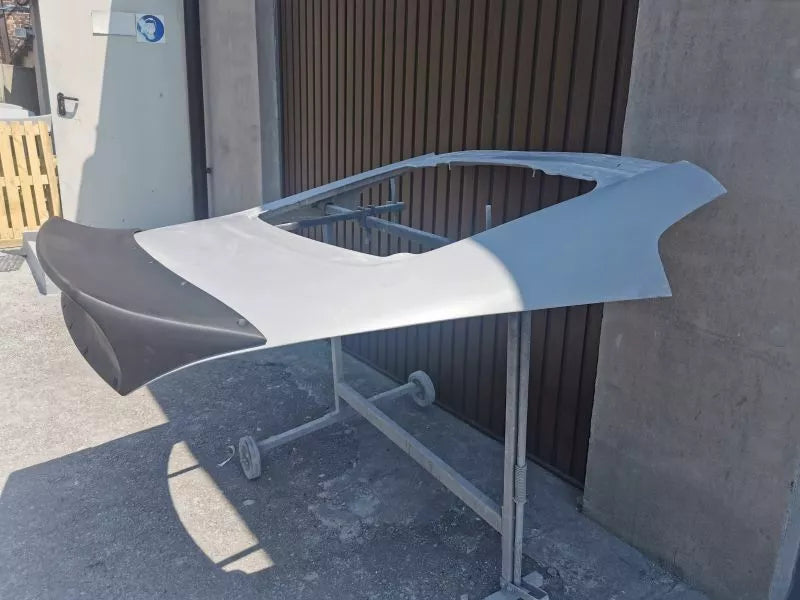 💫Spoiler Posteriore Ducktail per Nissan 350Z –ABS Nero Lucido Stile Trunk Lip💫