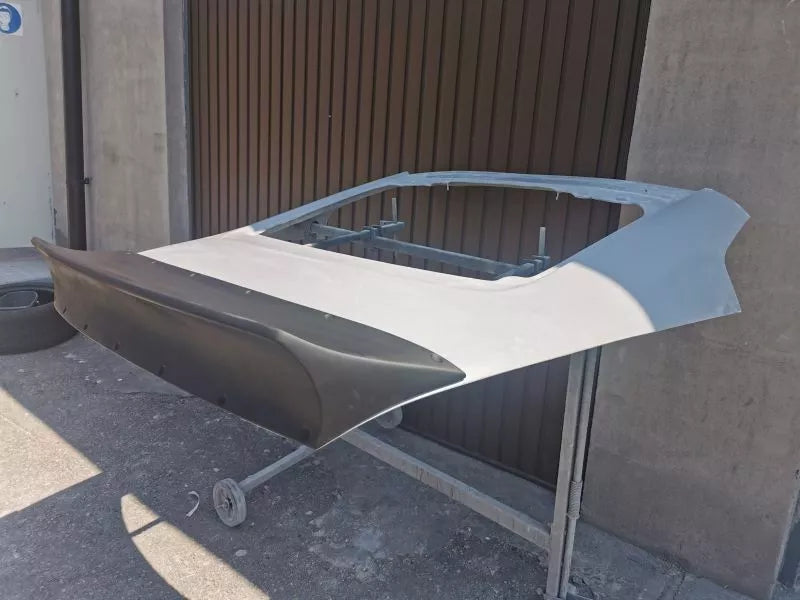 💫Spoiler Posteriore Ducktail per Nissan 350Z –ABS Nero Lucido Stile Trunk Lip💫