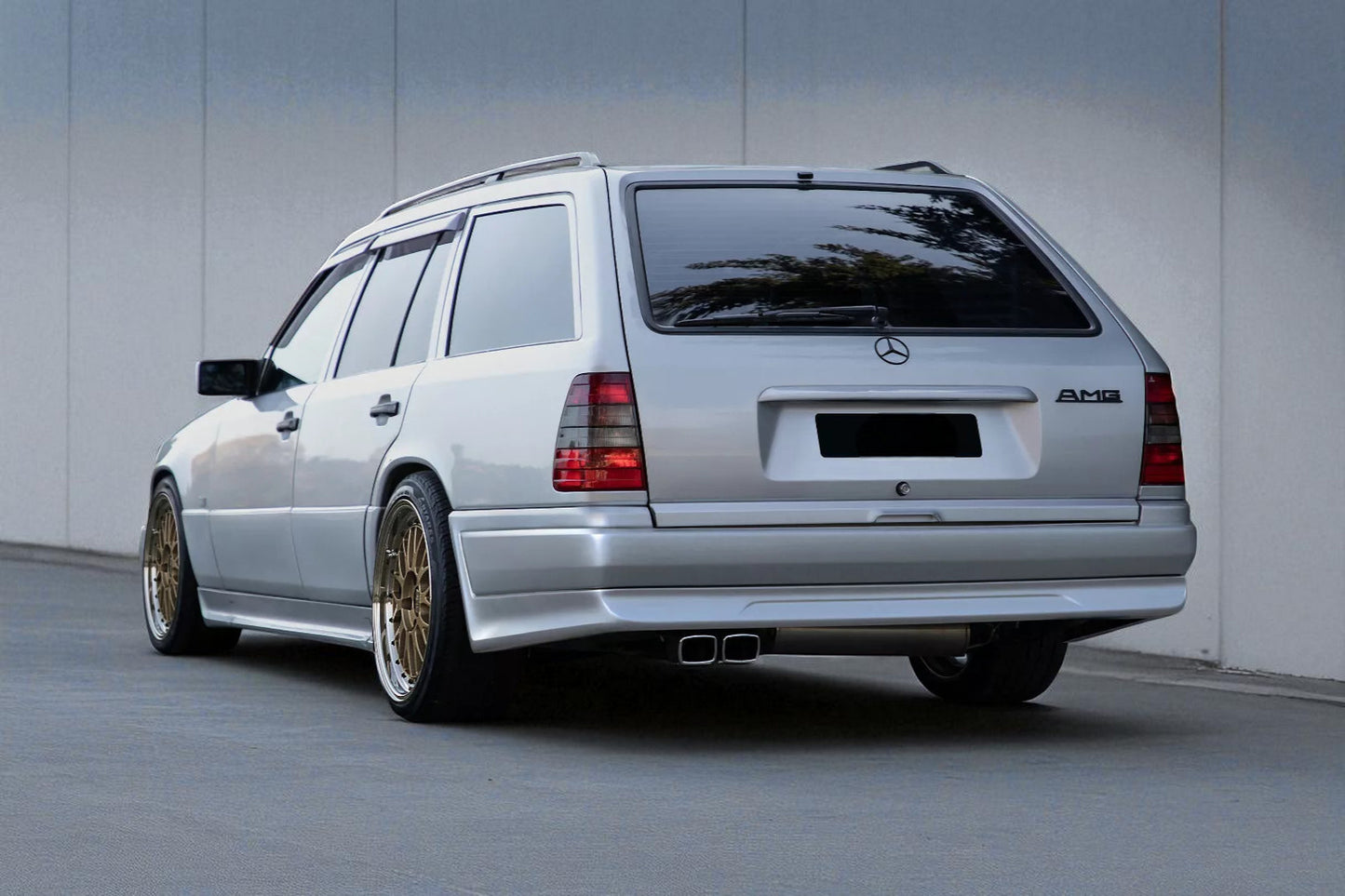 💫 Paraurti Posteriore Combinato Look AMG per Mercedes W124 T-Modello 💫