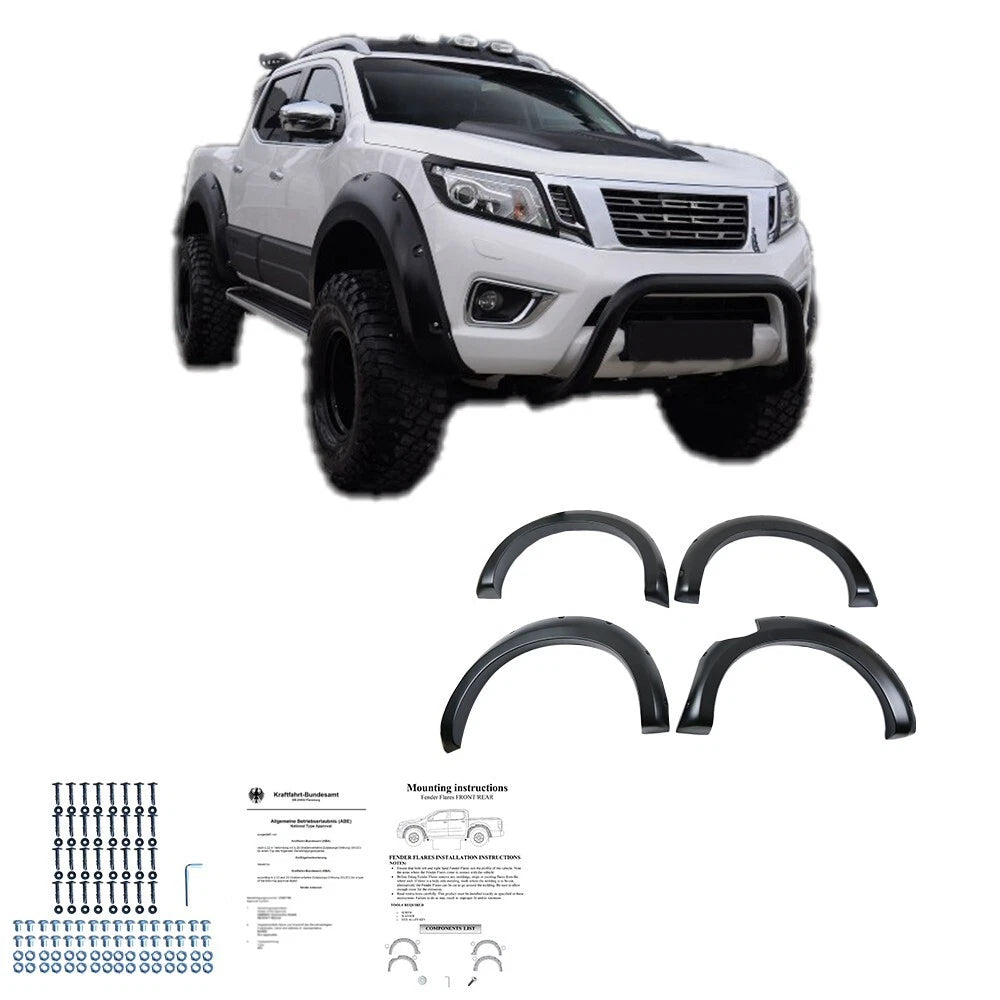 🔥 Protezioni parafango adatto per Navara NP300 dal 2014 al 2017 🔥